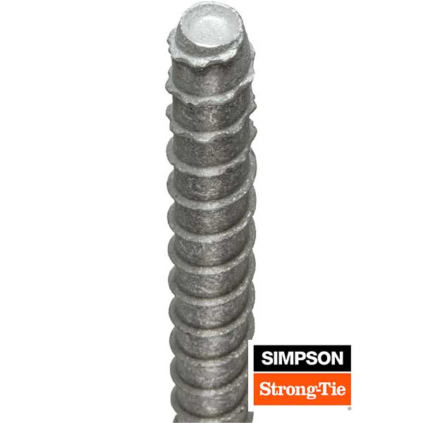 Simpson Strong-Tie Titen HD Screw Anchor Threads - The Deck Store USA