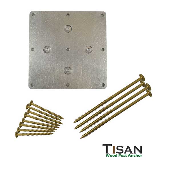 Tisan 6x6 Post Anchor Kit - The Deck Store USA