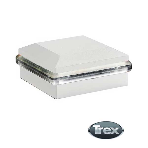 Trex Signature Post Cap Lights - White - The Deck Store USA