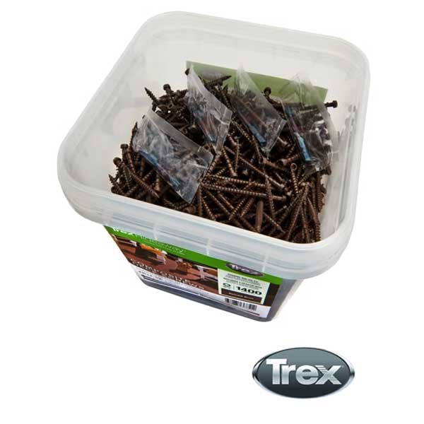 Trex Color Match Deck Screws 1400CT Contents