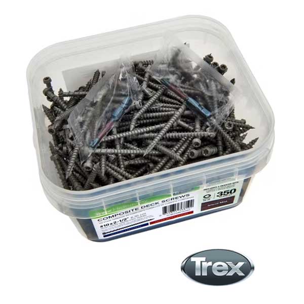 Trex Color Match Deck Screws 350CT Contents