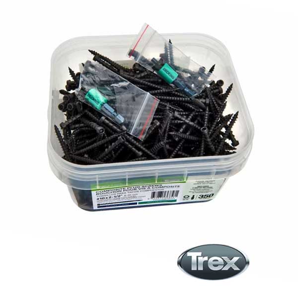 Trex Hideaway Decking Plug Screws 400CT Bucket Contents