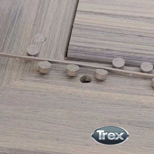 Trex Hideaway Enhance Deck Plugs - Decking Installation