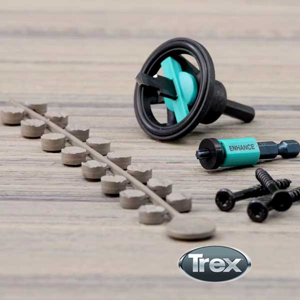Trex Hideaway Enhance Deck Plug Tool Kit With Plugs & Screws