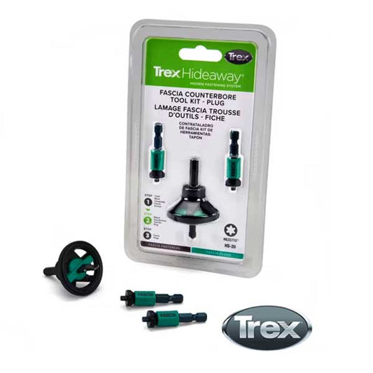 Trex Hideaway Fascia Plug Tool Kit Contents