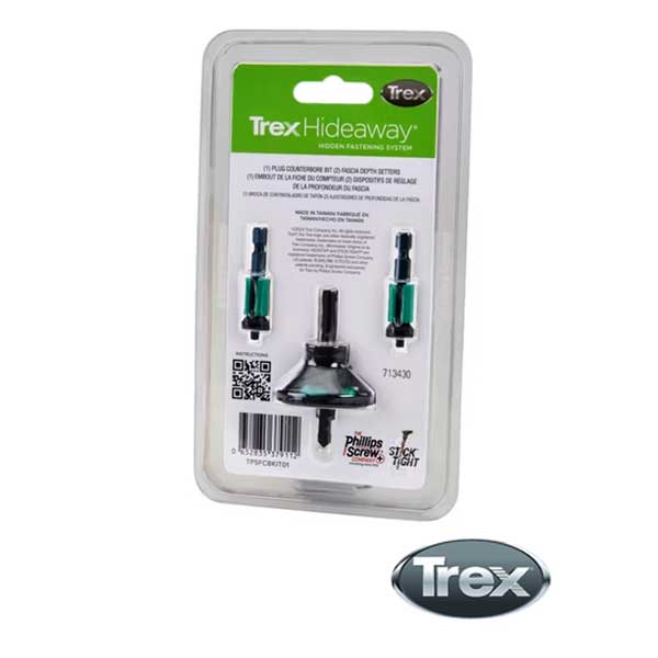Trex Hideaway Fascia Plug Tool Kit Package Back