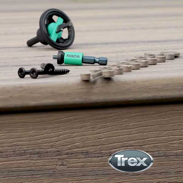 Trex Hideaway Fascia Plug Tool Kit With Plugs & Screws
