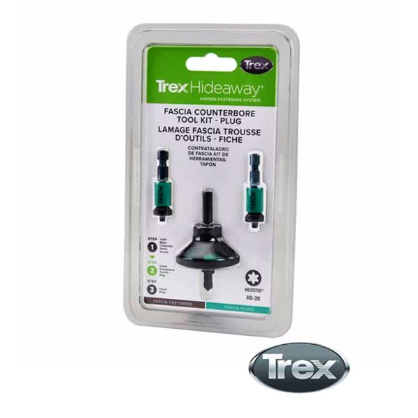 Trex Hideaway Fascia Plug Tool Kit