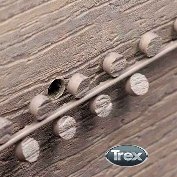 Trex Hideaway Fascia Plugs Collated