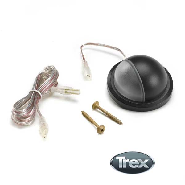 Trex Deck Rail Lights - Black - The Deck Store USA