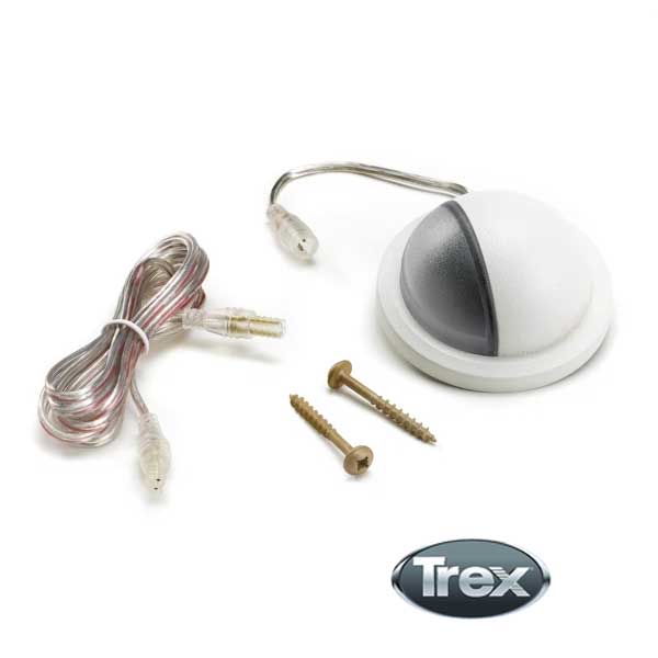 Trex Deck Rail Lights - White - The Deck Store USA