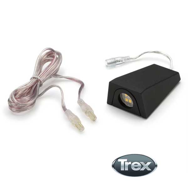 Trex Wedge Deck Post Lights - Black - The Deck Store USA