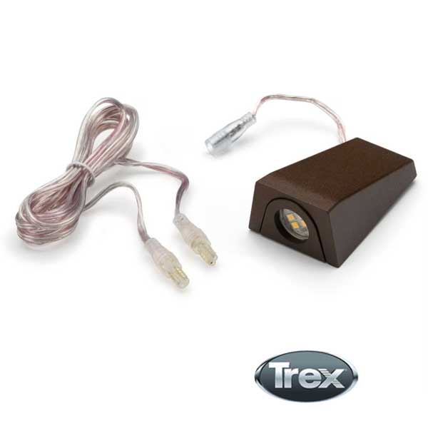 Trex Wedge Deck Post Lights - Bronze - The Deck Store USA