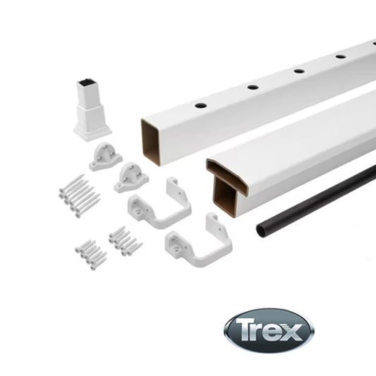 Trex Select T-Rail Kit With Round Aluminum Balusters