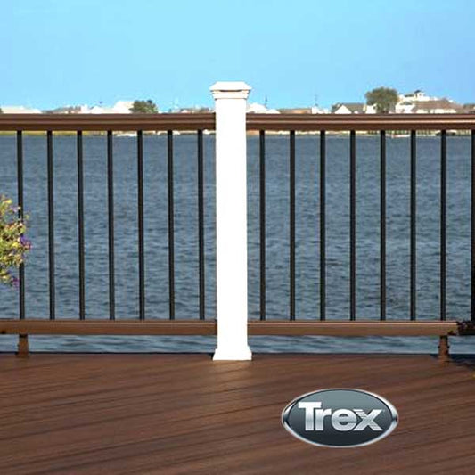 Trex Transcend Post Sleeve Installed - The Deck Store USA