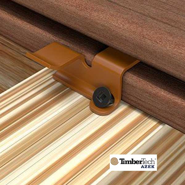 Timbertech/Azek CONCEALoc Hidden Fastener Installed - The Deck Store USA