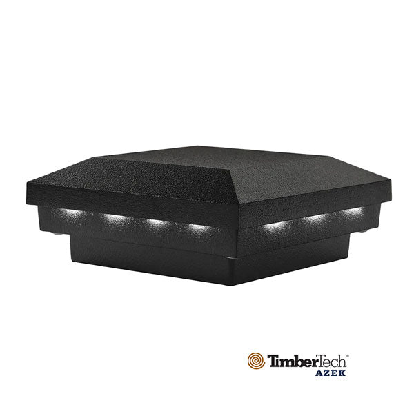 Impression Rail Express Indirect Post Cap Light - Black