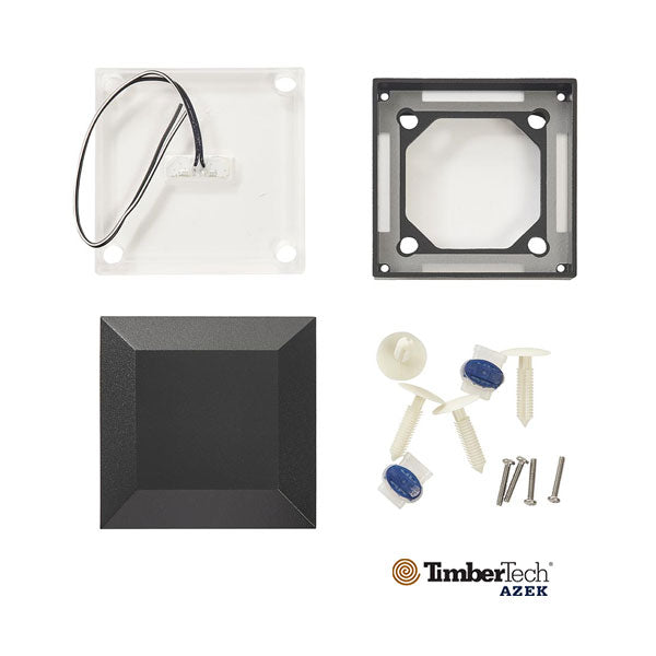 Impression Rail Express Perimeter Post Cap Light Components