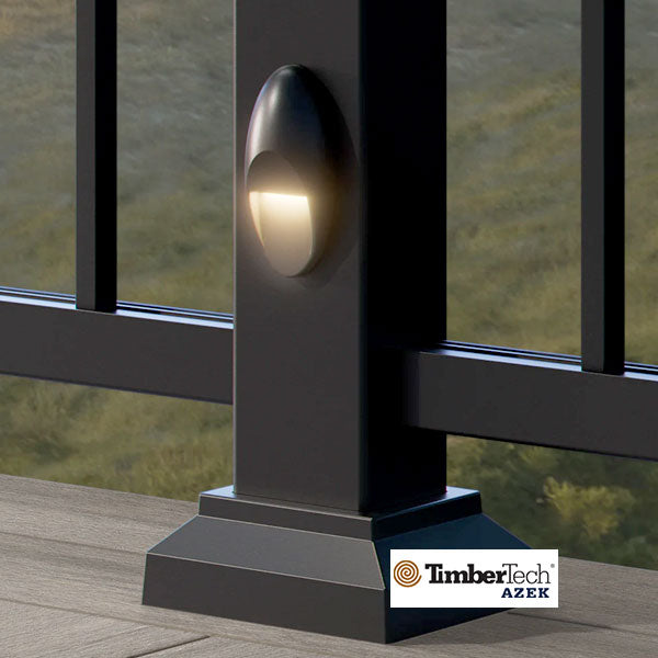 Impression Rail Express Small Accent Light - Black Installed