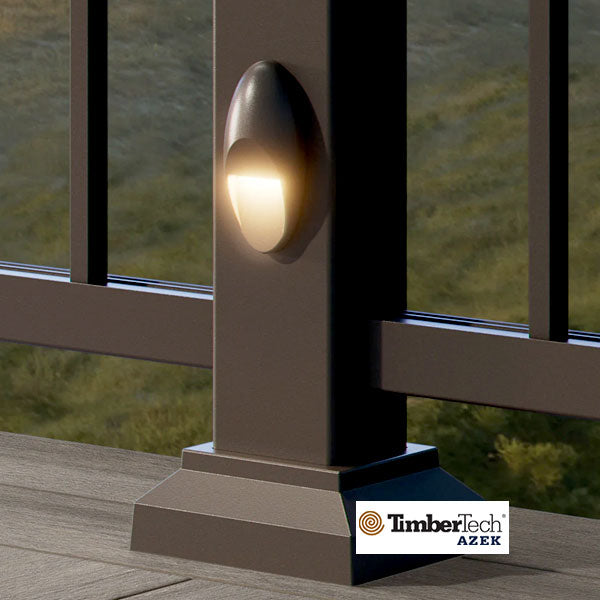 Impression Rail Express Small Accent Light - Dark Bronze Installed