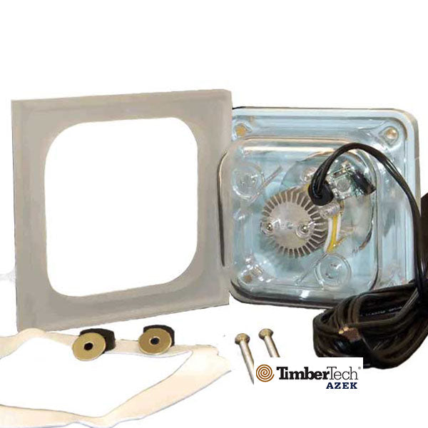 Timbertech Impression Rail Express Post Cap Light Module Components