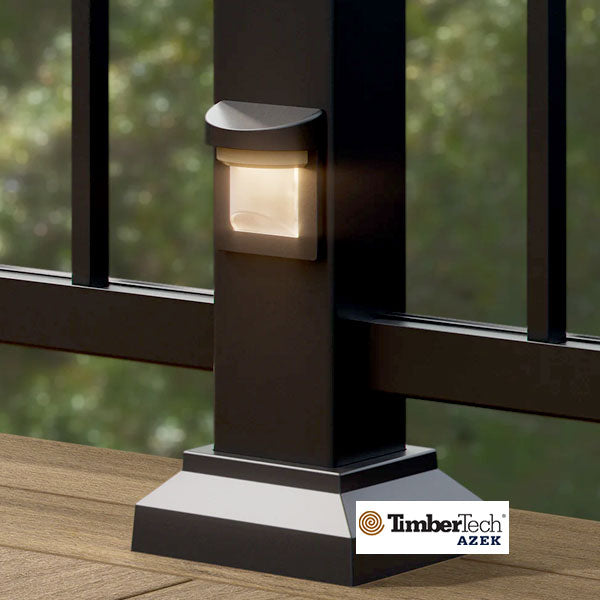 Timbertech/Azek Reversible Accent Light - Matte Black