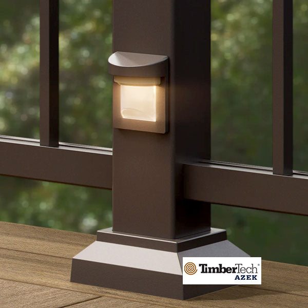 Timbertech/Azek Reversible Accent Light - Matte Espresso