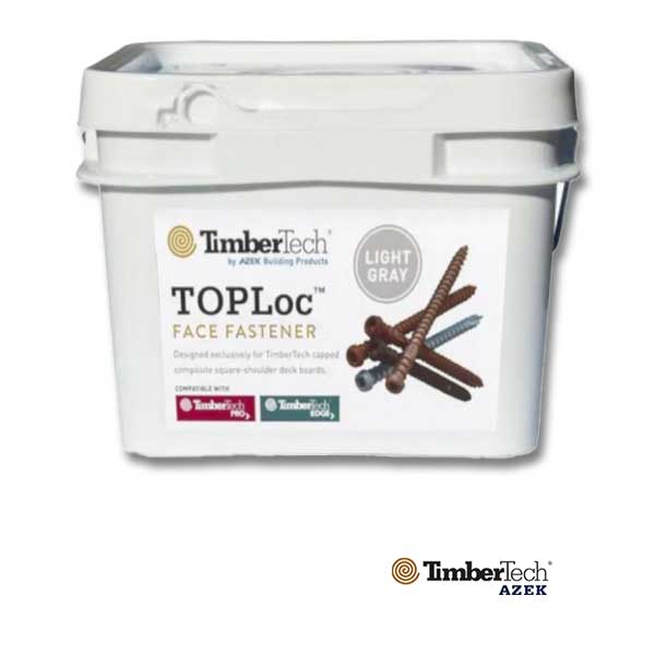 Timbertech TOPLoc Screws For Composite 1750ct Bucket - The Deck Store USA