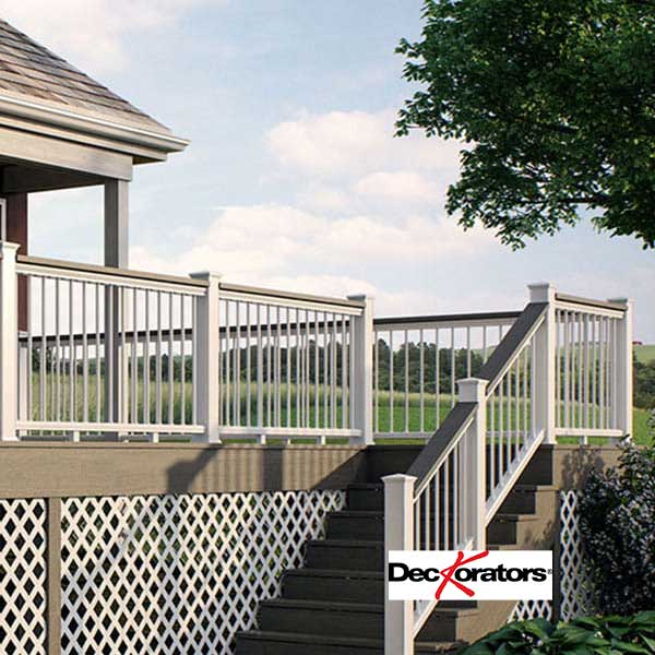 Deckorators Drink Rail Connectors Installed - The Deck Store USA
