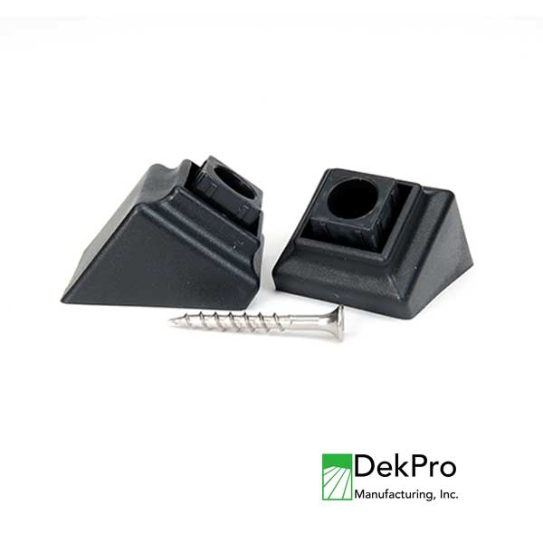 DekPro Architectural Square Stair Baluster Connectors - The Deck Store USA