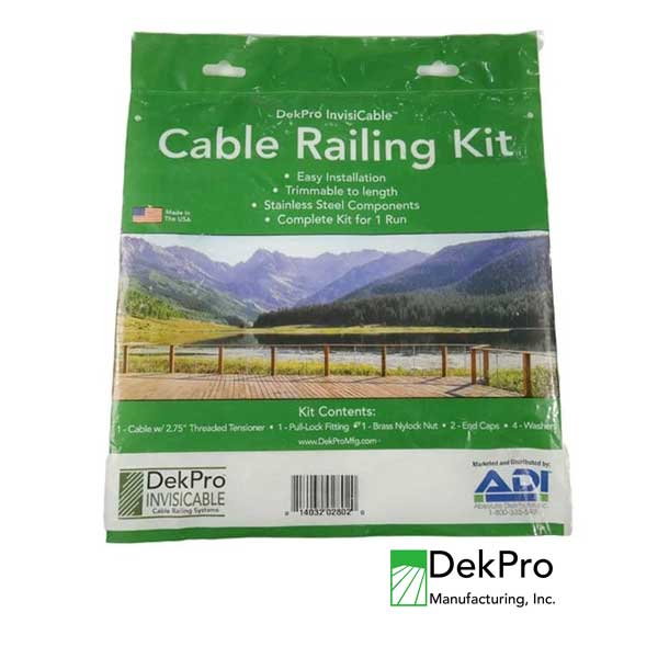 DekPro InvisiCable Pack at The Deck Store USA