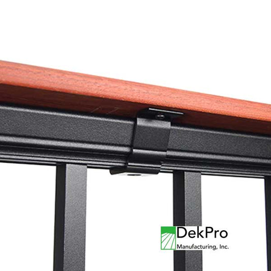 DekPro Prestige Drink Rail Bracket Installed