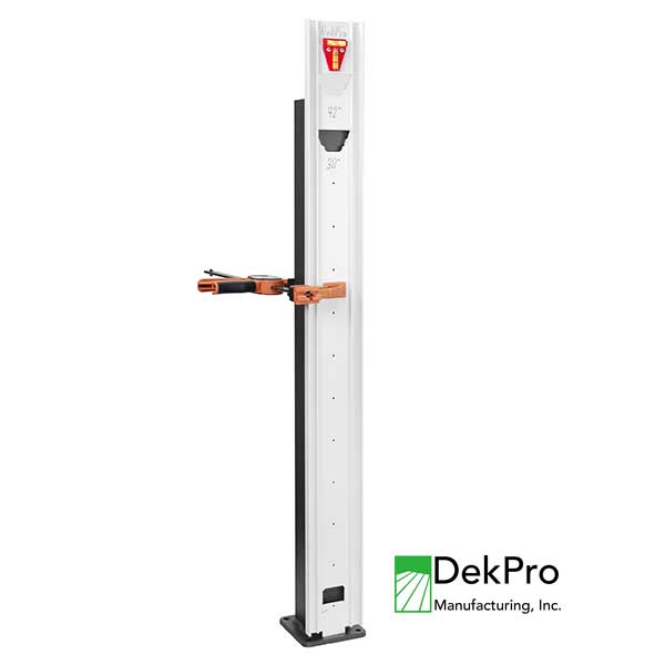 DekPro Prestige Quick Jig Rail Guide In Use at The Deck Store USA