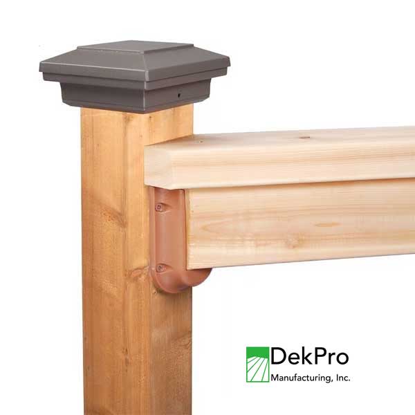 DekPro 45 Degree Rail Connectors Application - The Deck Store USA