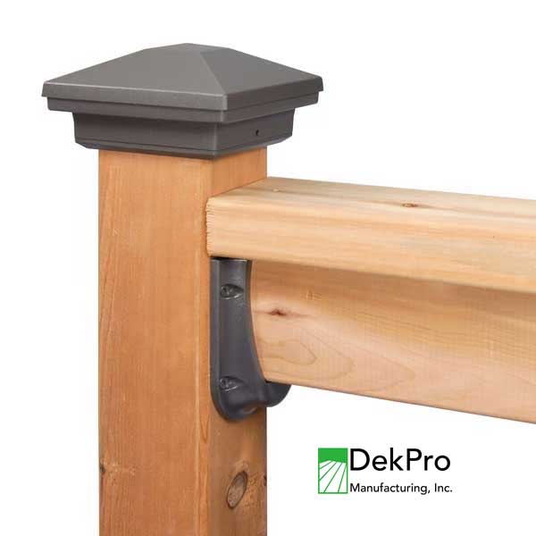 DekPro Straight Rail Connectors Application - The Deck Store USA