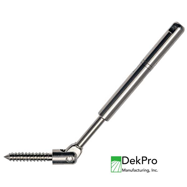 FlexFX Metal Post Sleeve Stair Tensioner Cable Fitting at The Deck Store USA