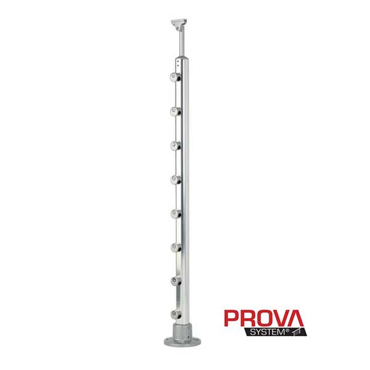 Prova PA1 Brushed Aluminum Top Mount Post at The Deck Store USA