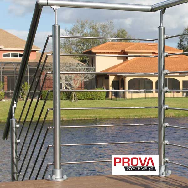 Prova PA10 Tube Infill Elbows In Rail - The Deck Store USA