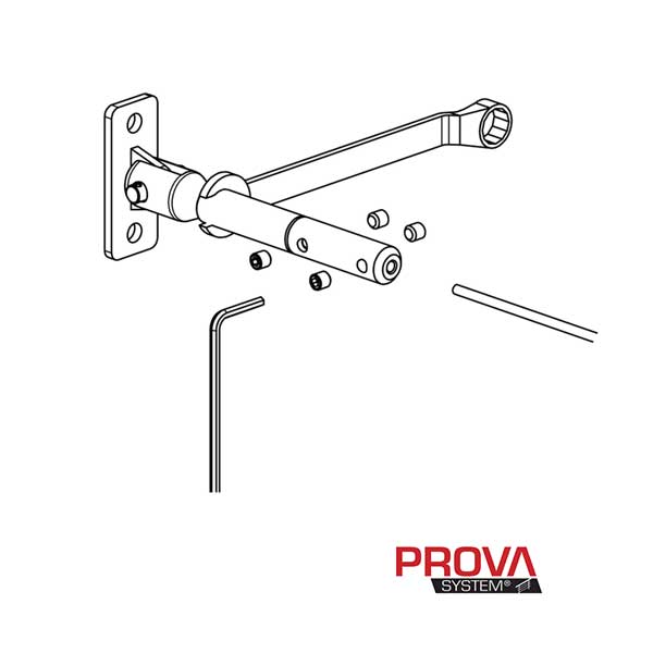 Prova PA27 Cable Wall Adjustment Terminal Diagram - The Deck Store USA