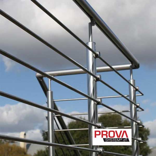 Prova PA5 Steel Tube Infill On Rail - The Deck Store USA
