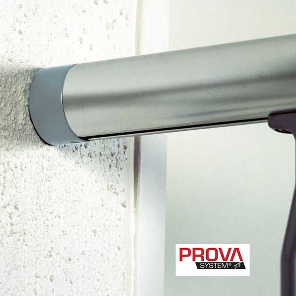 Prova PA8 Silver Handrail Connectors Wall Terminal - The Deck Store USA