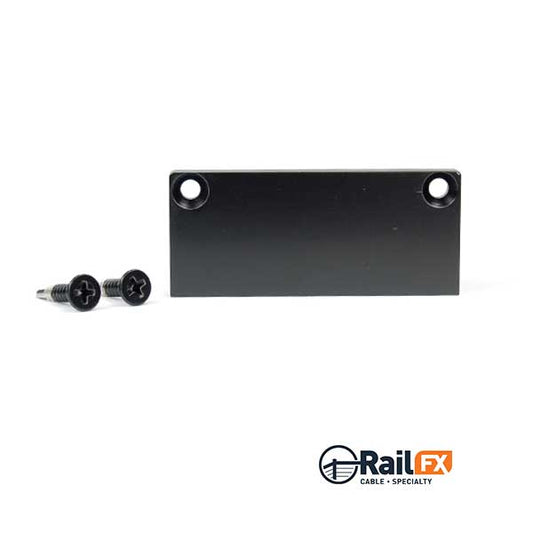 RailFX Series 400 Top Rail End Plate at The Deck Store USA