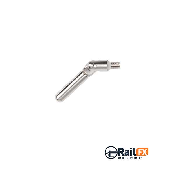RailFX Swageless Metal Post Stair Push Lock Fittings at The Deck Store USA