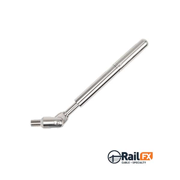 RailFX Swageless Metal Post Stair Tensioner Fittings at The Deck Store USA