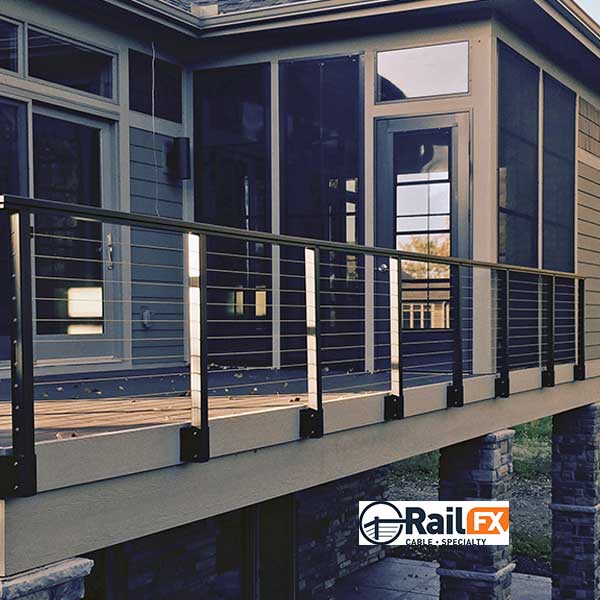 RailFX Bulk Cable Installed - The Deck Store USA