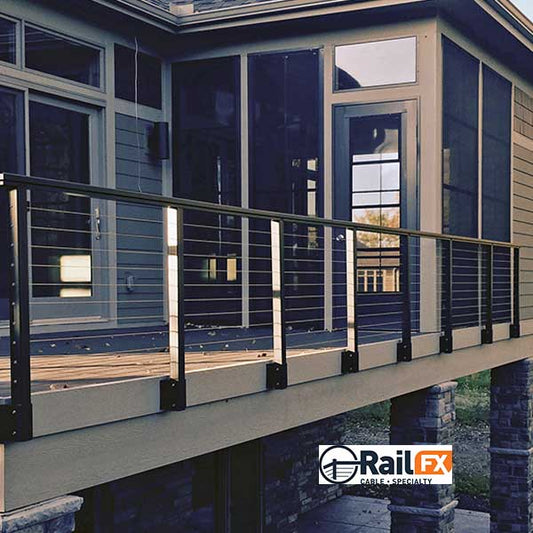 RailFX Bulk Cable Installed - The Deck Store USA