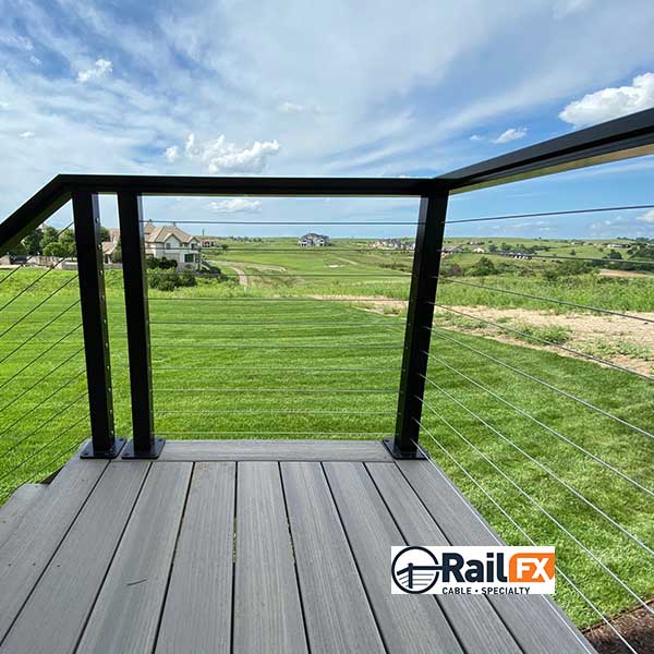 RailFX Cable Rail Kits Installed - The Deck Store USA