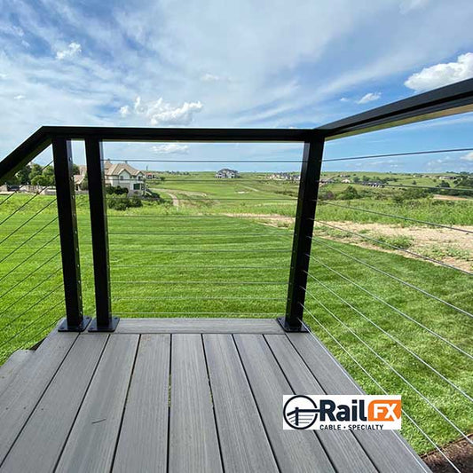 RailFX Cable Rail Kits Installed - The Deck Store USA
