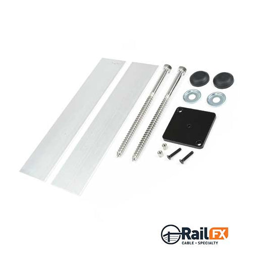 RailFX Flush Mount Fascia Post Kit at The Deck Store USA