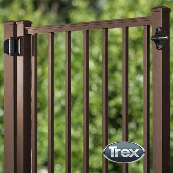 Bronze Trex Signature Gate at The Deck Store USA